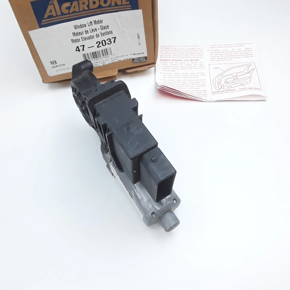 Cardone 47-2037 Rear Left Power Window Motor Fits Volkswagen Passat (2001-2005) - Image 4 of 4