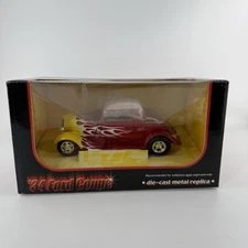 First Gear WIX Filters '34 Ford Coupe Candy Apple Red Hot Rod 1:25 Diecast