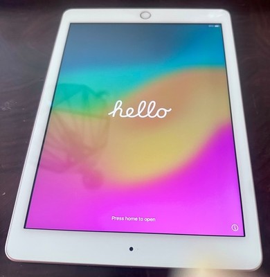 Apple iPad 6th Gen 128GB Wi-Fi Rose Gold 9.7'' Original Box & Accessories