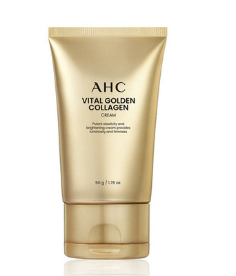 AHC Vital Golden Collagen Cream 50g Anti-Aging Skin Care K-Beauty Firming Skin