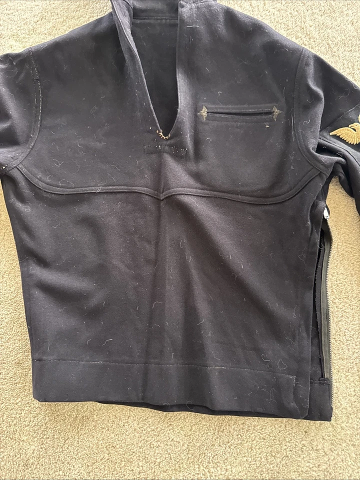 Vintage U.S. Coast Guard Jumper Pullover Uniform Read Tag - Image 4 of 4