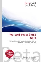 Lambert M. Surhone (U. A.) | War And Peace (1956 Film) | Taschenbuch | Englisch