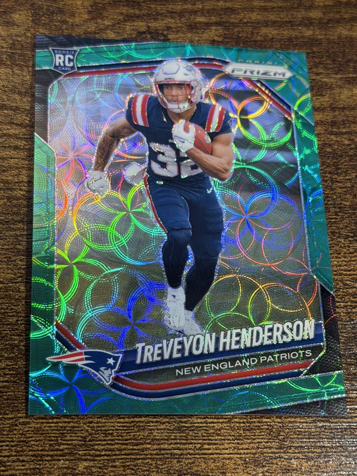 TREVEYON HENDERSON 2025 Panini Prizm #343 Rookie Green Scope Prizm /75