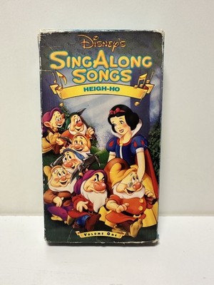 Sing Along Songs Disney Heigh-Ho VHS