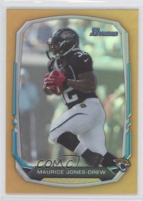 2013 Bowman Gold Rainbow Foil 32/75 Maurice Jones-Drew #4 b9e