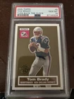 2005 TOPPS TURN BACK THE CLOCK #6 TOM BRADY PSA 10