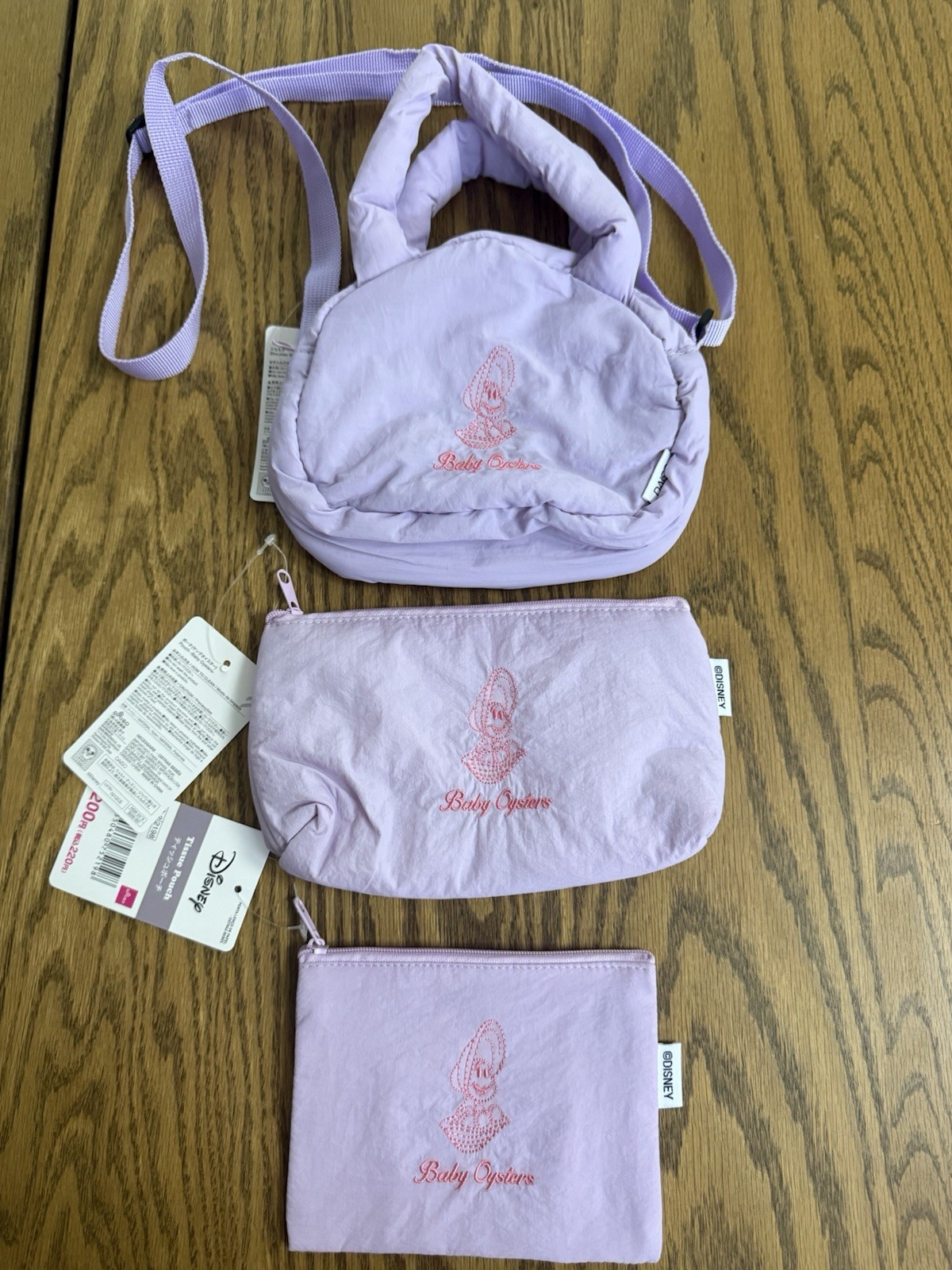 Japan Daiso Seria Baby Oysters Alice In Wonderland Disney 33 Piece Lot NWT