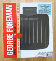 George Foreman Immersa Medium Health Grill Dishwasher Safe Toastie Panini