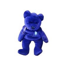 Princess The Royal Purple TY Beanie Baby Princess Diana Memorial Bear