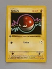 1999 Pokemon Voltorb Base Set 1st Edition Shadowless #67