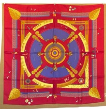 Hermes Silk Scarf Carre 90 Jardin Enchante By Ljubomir Milinkov Vintage