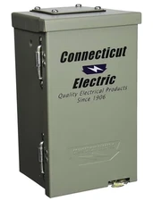 Connecticut Electric PS-13-HR RV Power Outlet Panel 30A 120V Grey