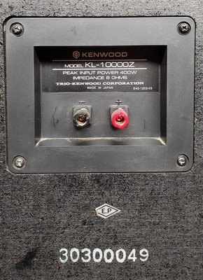Kenwood KL-10000Z 400W Speaker (1) Vintage * Very RARE* Please