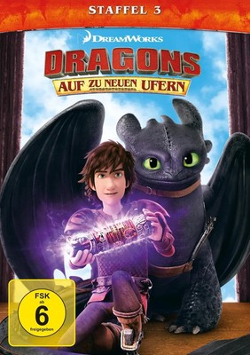 Dragons - Auf zu neuen Ufern - Staffel 3 | Elaine Bogan | Deutsch | DVD | 4 DVDs