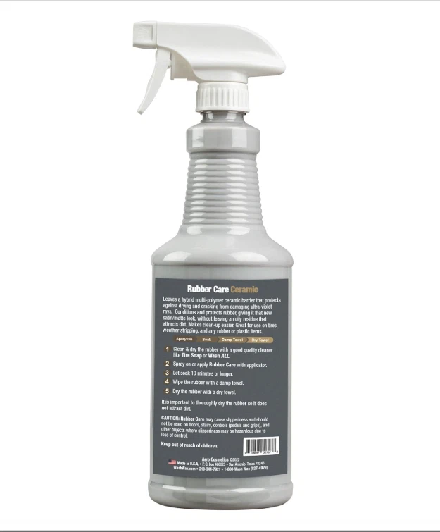 Tire Dressing, Tire Protectant, No Tire Shine, No Dirt Attracting Residue 32oz Foto 3 de 4