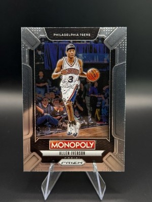2024-25 Prizm Monopoly #LEG1 Allen Iverson Philadelphia 76ers