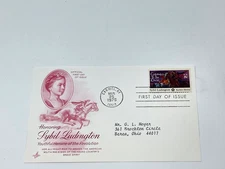 1975-U.S. Honoring 'SYBIL LUDINGTON' Youthful Heroine, Scotts # 1559, FDC (#219)
