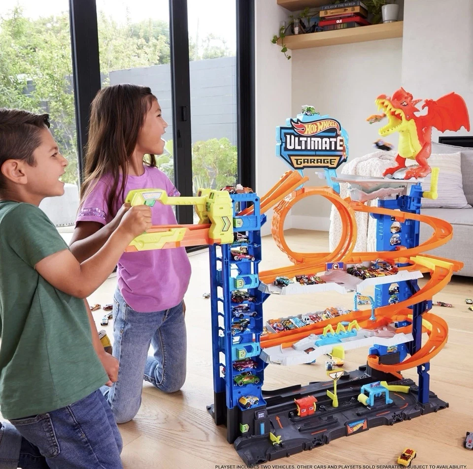 Hot Wheels City Ultimate Garage Playset - Parks 50+ Cars - New - Image 3 of 4