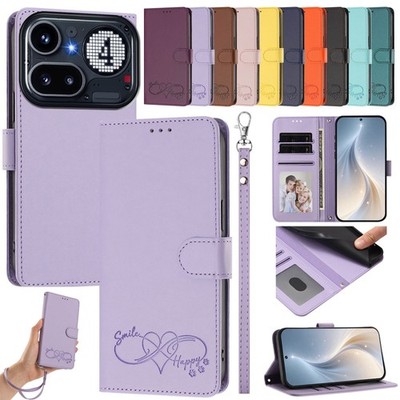 For Nothing Phone 4A Pro 3A Plus Lite Magnet Flip Leder Brieftasche Case Cover