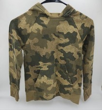 All in motion sweatshirt green camo size 6/7 Boys with thumb holes