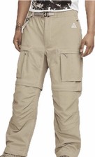 Nike Air ACG Smith Summit Convertible Khaki Cargo Pant/Short MenSz XL FN0428-247
