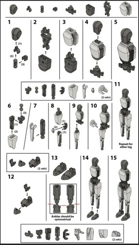 Articulated Tesla Optimus Robot Action Figure (based on Dummy 13) - Picture 4 of 5