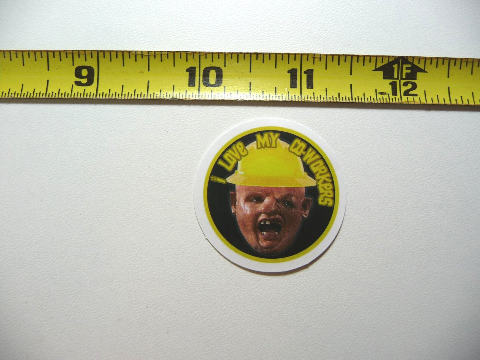 Show Office Pride with I Love My Coworkers Profession Decal Sticker