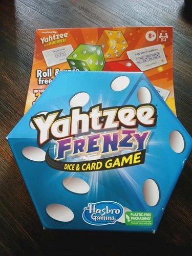 Yahtzee Frenzy Dice And Card Game