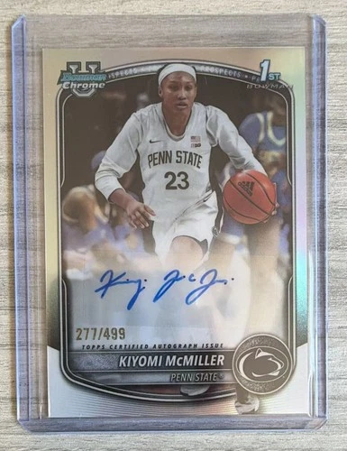 2025 Topps Bowman U Chrome Prospect AUTO #CPA-KM Kiyomi McMiller