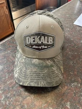 DEKALB Acres of Gold Camouflage Hat Cap K-Products Adjustable Farmer Agriculture