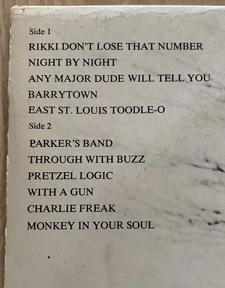 Steely Dan- Pretzel Logic-1974-abc Records-ABCL 5045 - Image 4 of 4