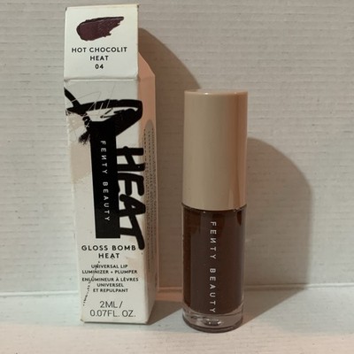 Fenty Beauty Gloss Bomb 2ml HOT CHOCOLATE HEAT 04 Universal Lip Luminizer - Neu in OVP