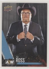 2021 Upper Deck AEW All Elite Wrestling Crew Jim Ross #74 HOF 15za