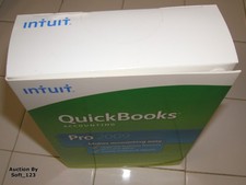 INTUIT QUICKBOOKS PRO 2009 FOR WINDOWS FULL RETAIL USA VERSION SEALED BOX 