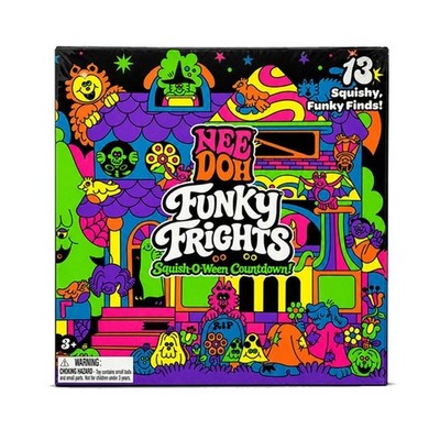 NeeDoh 2026 Advent Calendar Halloween Funky Frights Squish-O-Ween