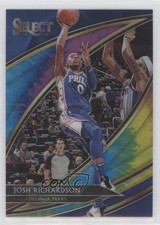 2019-20 Panini Select Courtside Tie-Dye Prizm 7/25 Josh Richardson #239 h2o