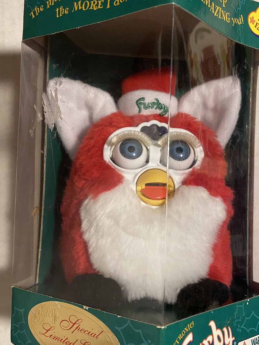 レア Furby サンタ クリスマス限定生産 日本語版 1999年 Vintage Christmas Santa Furby Special Limited Edition NIB