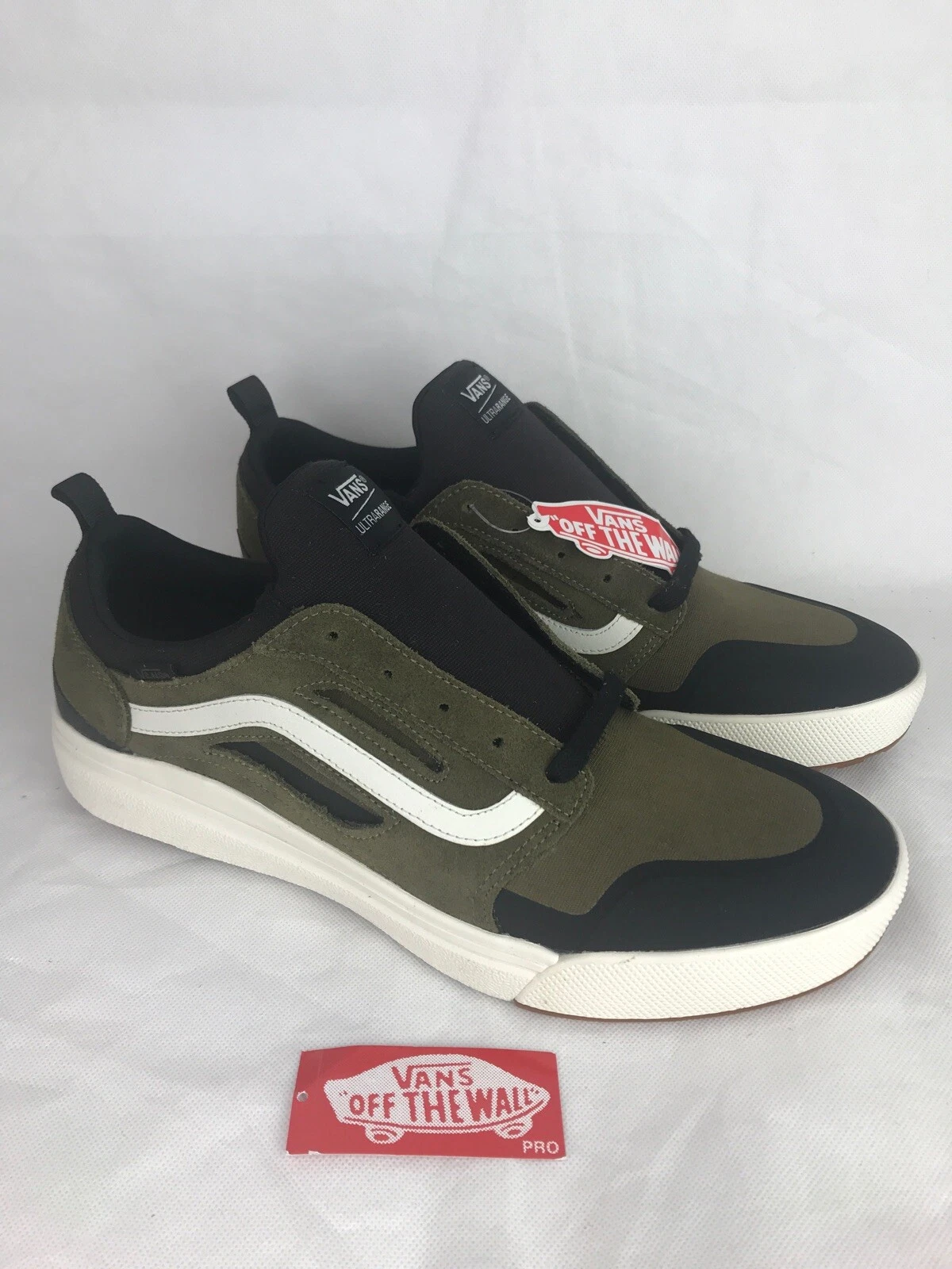 VANS UltraRange 3D verde faggio nero bianco marshma da uomo taglia 7 donna 8 5 3TKWXN3