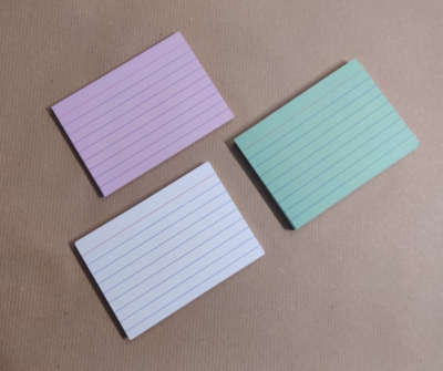 Hammond & Stephens Test Record Inserts - 11-3/4 X 9-1/4 Inches With Pink Tab, 25 Pack