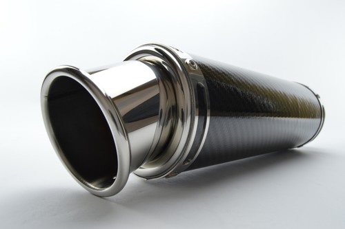 Sistema de escape completo Z650 SP Engineering fibra de carbono Stubby Big Bore 2017-2023 - Imagen 7 de 8