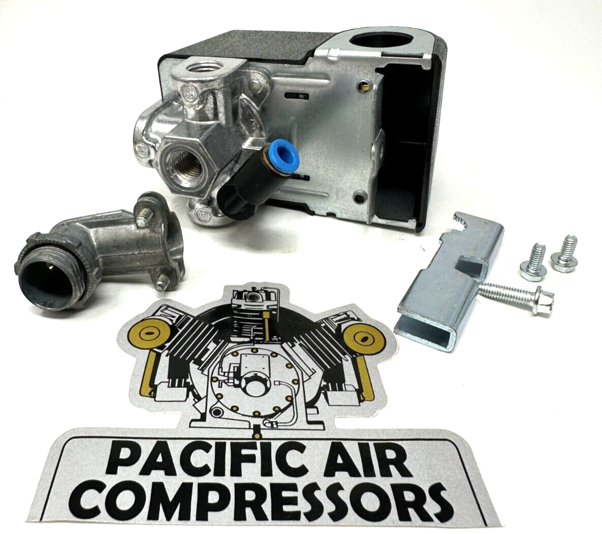 CW207579AV CAMPBELL HAUSFELD PRESSURE SWITCH 100-125 PSI 4 PORT 26