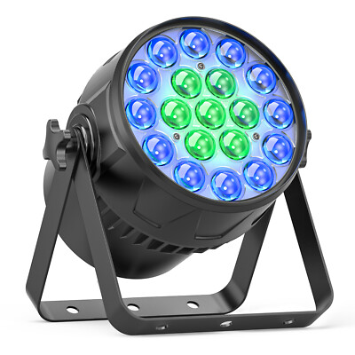 Zoom Par Stage Light Wash 380W RGBW 19LED Strobe Beam DMX512 DJ Disco Party Show
