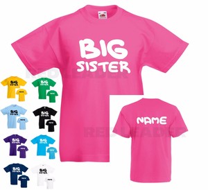 maglietta sorella maggiore