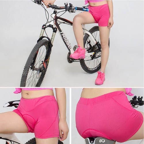 Ropa interior para montar en bicicleta Pantalones cortos transpirables Ropa interior para ciclismo para hombres mujeres - Imagen 17 de 50