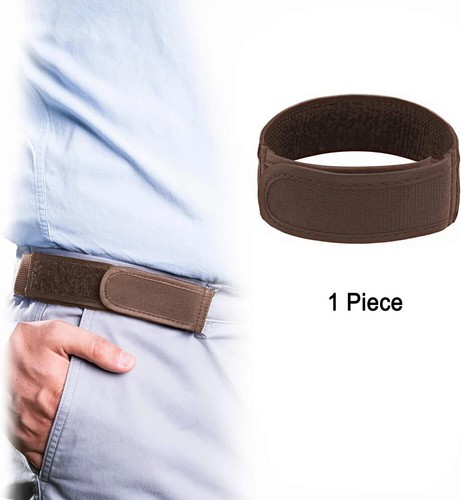 Buckle Free Waist Belts Men's Ultra-soft No Buckle Elastic Belts Fashion - Picture 25 of 28