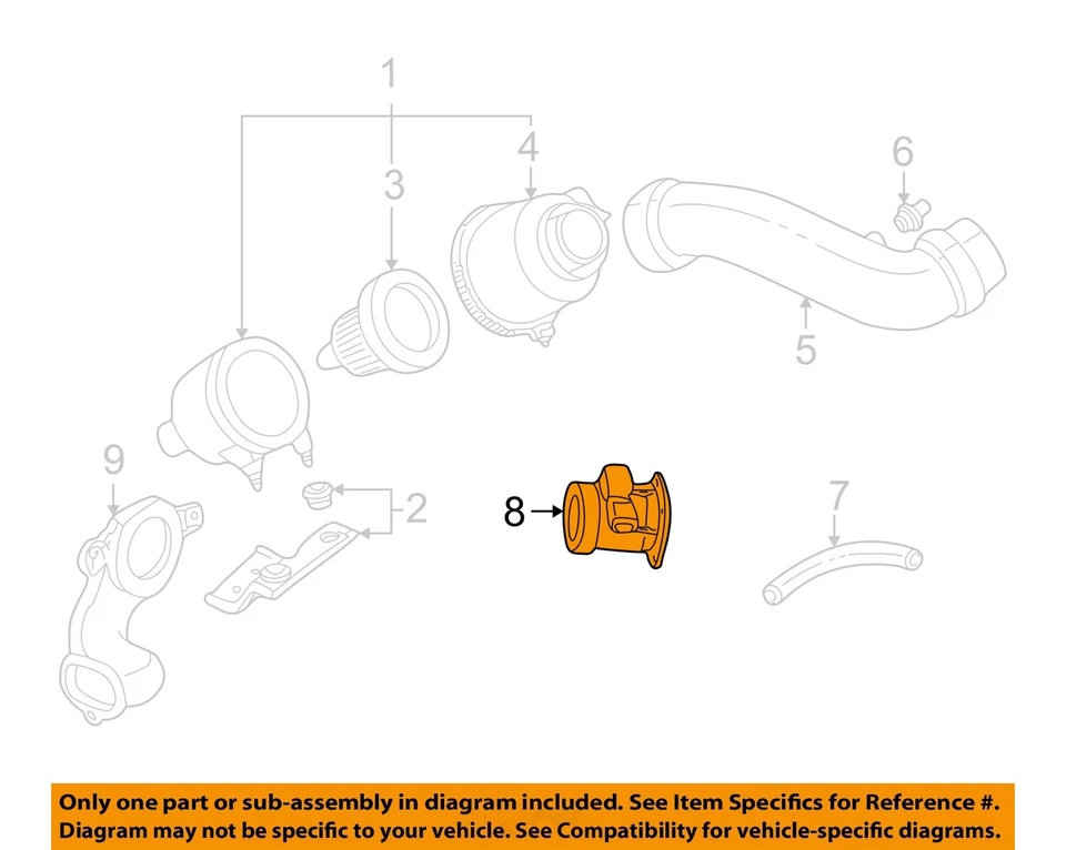 Used Fuel Injection Air Flow Meter fits: 2000 Ford Explorer 3.0 Grade A - Image 3 of 4