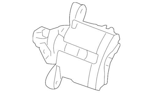 Caliper de freno de disco para GM Impala Limited LaCrosse 2004-2016 (N/P 25990067)