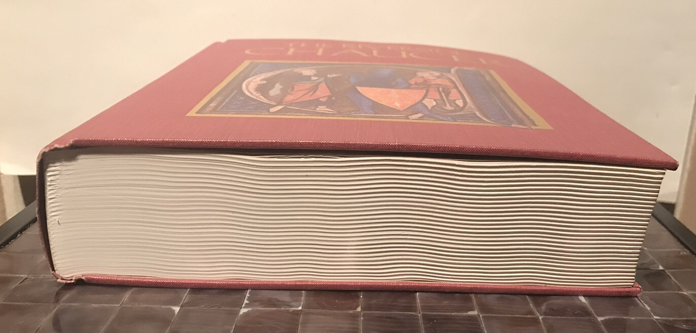 The Riverside Chaucer Third Edition Hardcover Book Larry Benson