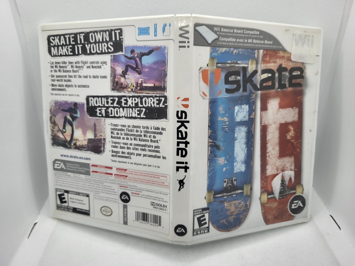 スケート イット - Wii 2mvetro Skate It Nintendo Wii Complete Video Game Disc w/ Manual