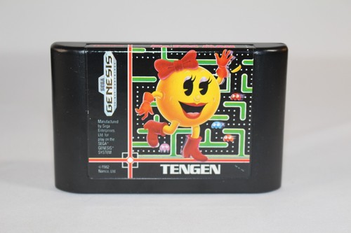 Ms. Pac-Man Sega Genesis Complete CIB Authentic! Very Good Condition! NICE! - Picture 4 of 14